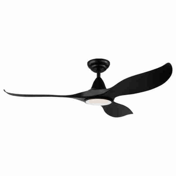 Noosa 52" Ceiling Fan with Light Black