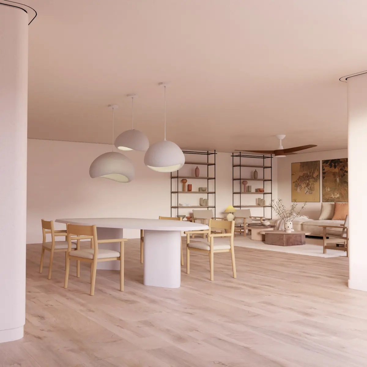 Calibo Cardinal Wabi Sabi Pendant Light - Medium - Image 4