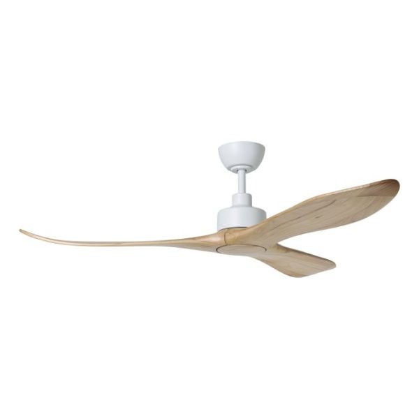 EGLO CURRUMBIN 60" DC CEILING FAN NATURAL/WHITE